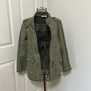 (XS) BP Army Green Utility Jacket
